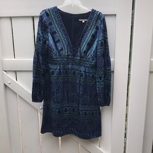 beautifully lined silk dress